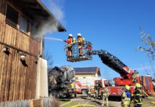 25. November 2024 – Brand eines Spänebunkers in Gewerbebetrieb, Schonstett