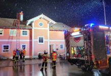 13. November 2024 – Kaminbrand in einem Mehrparteienhaus, Bachmehring