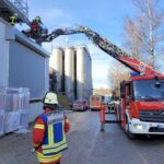 24. Januar 2025 – Personenrettung nach Arbeitsunfall auf Firmengelände, Wasserburg