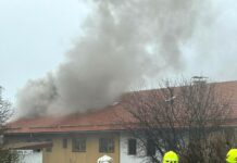 27. März 2025 – Brand in einer Schreinerei, Ellerding