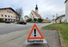 13. April 2025 – Absperrdienst für die Palmsonntags-Prozession, Eiselfing