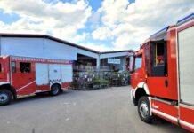 24. Mai 2025 – Ausgelöste Brandmeldeanlage in einem Baumarkt, Wasserburg