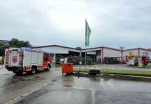 7. Juni 2025 – Ausgelöste Brandmeldeanlage in einem Baumarkt, Wasserburg