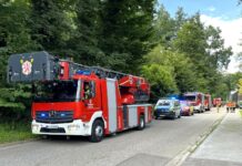 23. Juli 2025 – Rauchentwicklung in einem Museumsdepot, Wasserburg