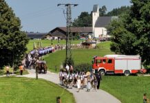 10. August 2025 – Verkehrsabsicherung bei Festzug in Pollersham/Schönberg