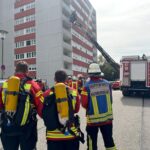 7. September 2025 – Gasgeruch in einem Hochhaus, Wasserburg