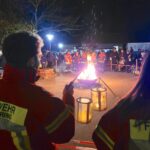 7. November 2025 – Absicherung Martinsfeuer/Laternenzug, Kindergarten Eiselfing