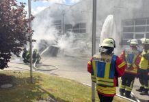 19. Mai 2026 – Pkw-Brand in der Eiselfinger Straße, Wasserburg