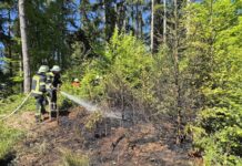 1. Mai 2026 – Waldbrand am neuen Mobilfunkmast, Evenhausen