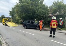 17. August 2026 – Verkehrsunfall in der Wasserburger Straße, Bachmehring